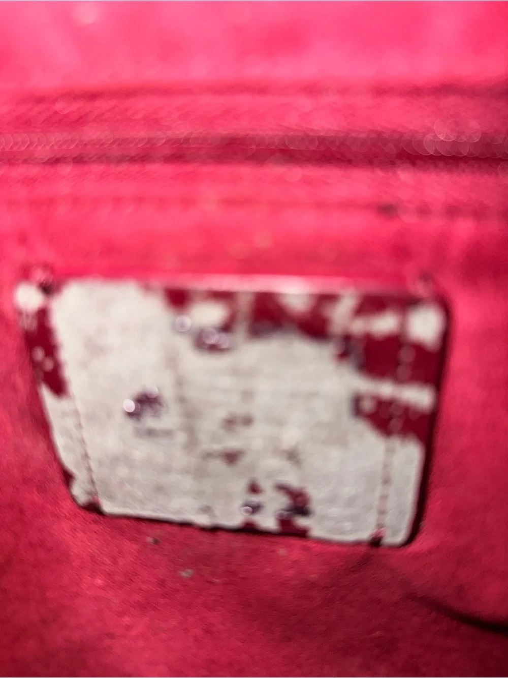 Coach Brown Signature Dome Satchel with Burgundy Trim and Snakeskin Handles